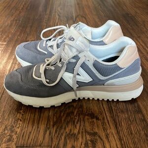 Grey/White 574 New Balance
